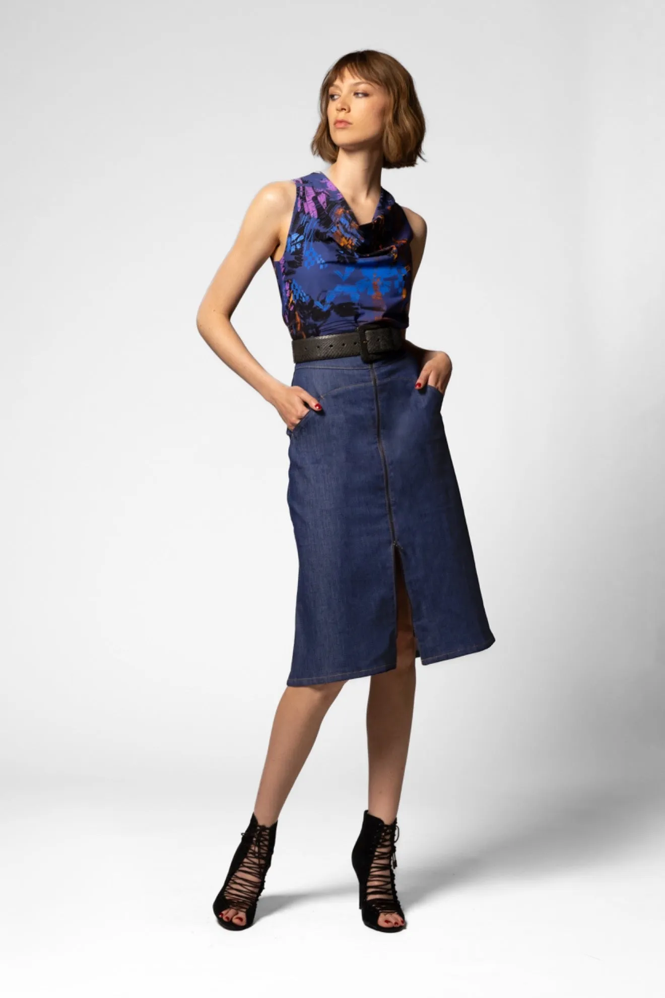 Cosette Skirt - Denim 24